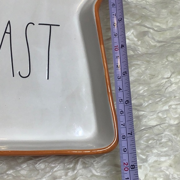 🆕 Rae Dunn TOAST Holder dish - Picture 3 of 5